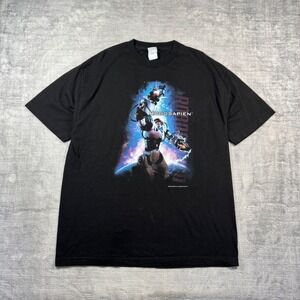 Robosapien Shirt Mens XL Black Vintage Y2K 2005 WowWee Robot Toy Promo Tech